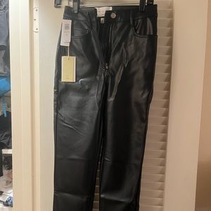 Black leather pants NEW “The Melina”